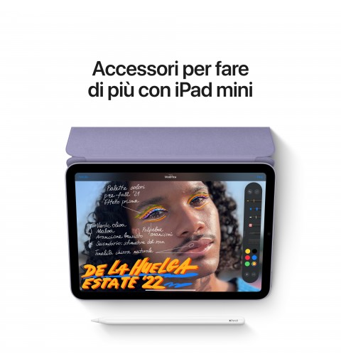 Apple iPad mini TD-LTE & FDD-LTE 64 Go 21,1 cm (8.3") 4 Go Wi-Fi 6 (802.11ax) iPadOS 15 Gris