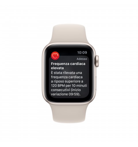 Apple Watch SE OLED 40 mm Beige GPS (satélite)