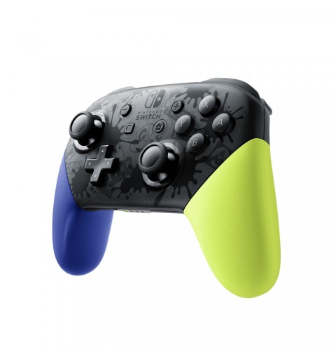 Nintendo Pro Controller Splatoon 3 Edition Black, Green, Violet Bluetooth Gamepad Analogue Digital Nintendo Switch