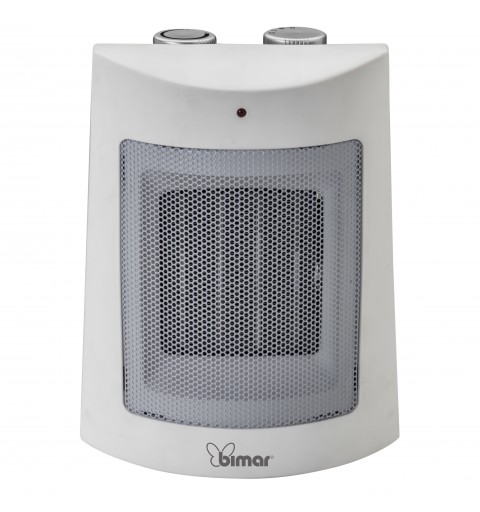 Bimar HP108 stufetta elettrica Interno Grigio, Bianco 1500 W Riscaldatore di ambienti elettrico alogeno