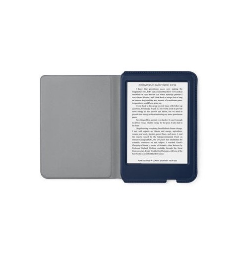 Rakuten Kobo Clara 2E Basic SleepCover étui pour lecteur d'e-book 15,2 cm (6") Folio Bleu