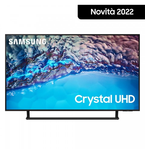 Samsung Series 8 TV Crystal UHD 4K 43” UE43BU8570 Smart TV Wi-Fi Black 2022, Ultra sottile, Colori reali, Gaming mode, Suono