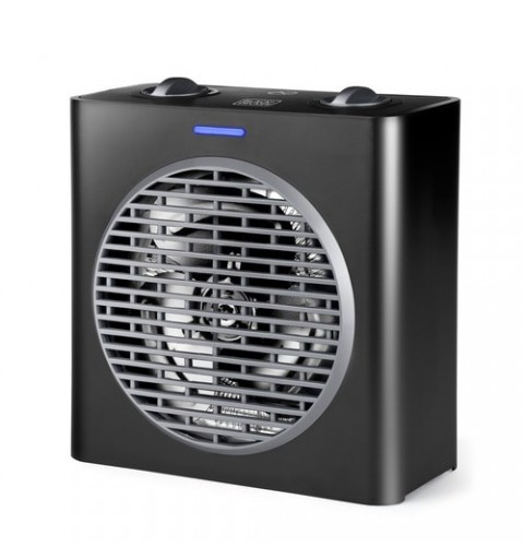 Black & Decker BXSH2003E calefactor eléctrico Interior Negro 2000 W Ventilador eléctrico