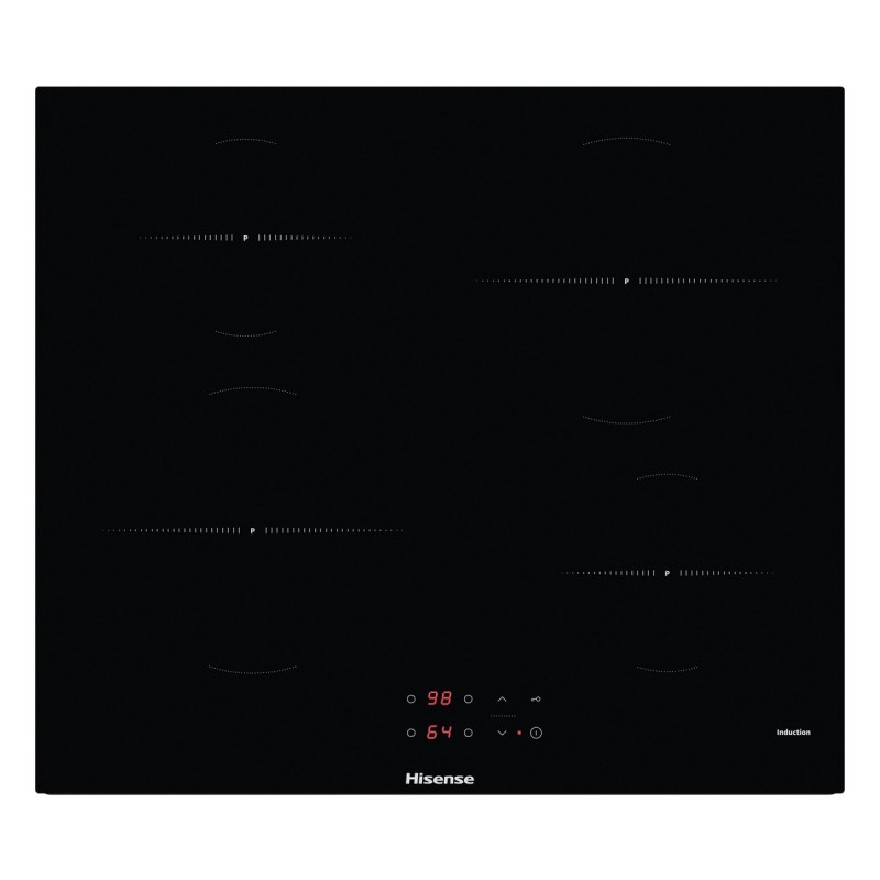 Hisense I6421CB hob Black Built-in 59.5 cm Zone induction hob 4 zone(s)