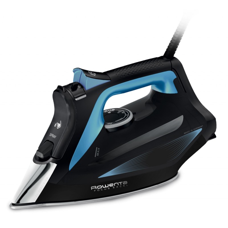 Rowenta DW5310 Fer à vapeur Semelle Laser HD Microsteam 400 2700 W Noir, Bleu