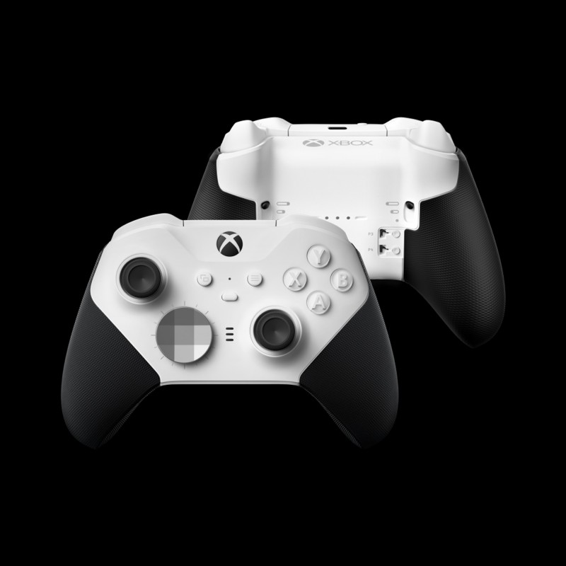 Microsoft Xbox Elite Wireless Series 2 – Core Noir, Blanc Bluetooth USB Manette de jeu Analogique Numérique PC, Xbox One