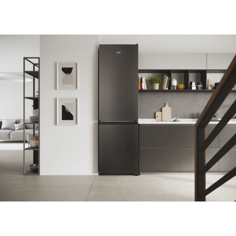 Haier 2 Doors HDW1620DNPD frigorifero con congelatore Libera installazione 377 L D Acciaio inossidabile
