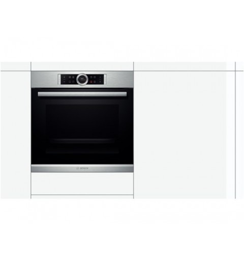 Bosch HBG634BS1 forno 71 L 3650 W A+ Acciaio inossidabile