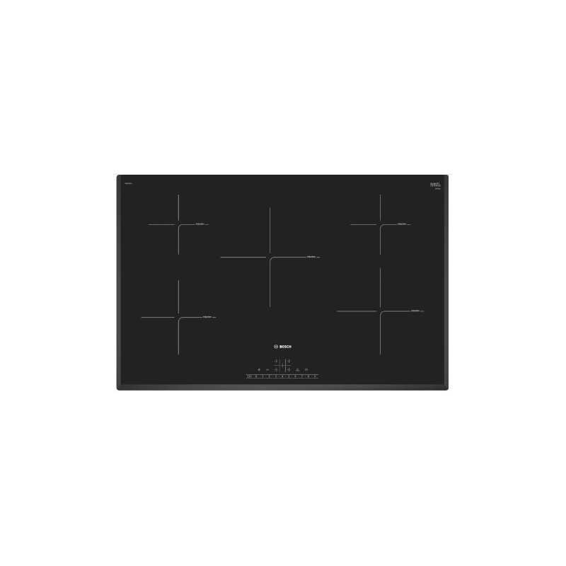 Bosch Serie 6 PIV851FB1E hob Black Built-in 80 cm Zoneless induction hob 4 zone(s)