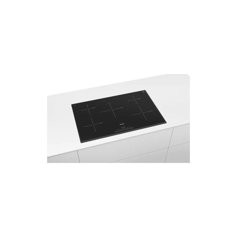 Bosch Serie 6 PIV851FB1E hob Black Built-in 80 cm Zoneless induction hob 4 zone(s)