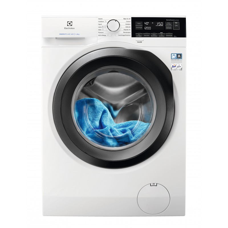 Electrolux EW6F384XP washing machine Front-load 8 kg 1351 RPM B White