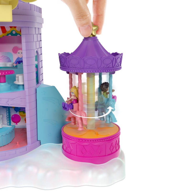 Polly Pocket Coffret Parc D’Attractions Arc-En-Ciel