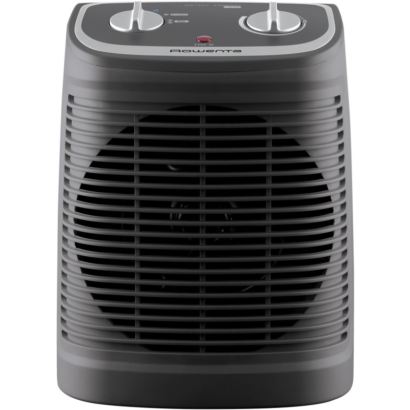 Rowenta Instant Comfort Compact SO233 Intérieure Gris, Noir 2400 W Chauffage de ventilateur électrique