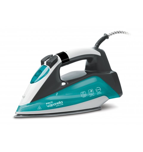 Polti Vaporella Quick & Slide QS220 Steam iron Aluminium soleplate 2400 W Green, White