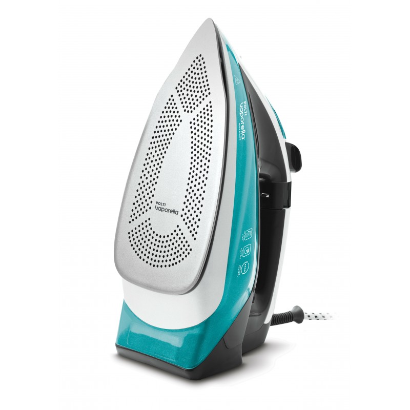 Polti Vaporella Quick & Slide QS220 Ferro a vapore Alluminio 2400 W Verde, Bianco