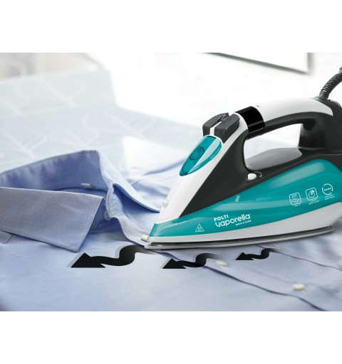 Polti Vaporella Quick & Slide QS220 Steam iron Aluminium soleplate 2400 W Green, White