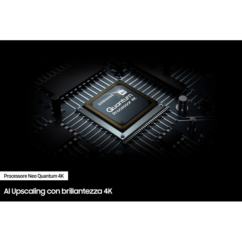 Samsung TV Neo QLED 4K 65” QE65QN90B Smart TV Wi-Fi Titan Black 2022, Mini LED, Processore Neo Quantum 4K, Quantum HDR, Gaming