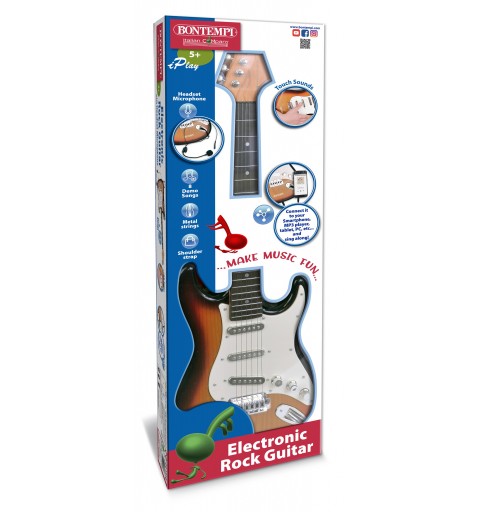 Bontempi Electronic Rock Guitar with connection to music devices