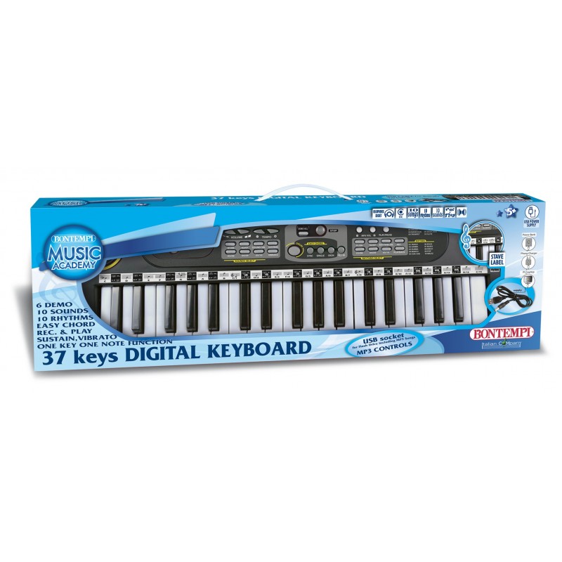 Bontempi Digital keyboard with 37 midi size keys