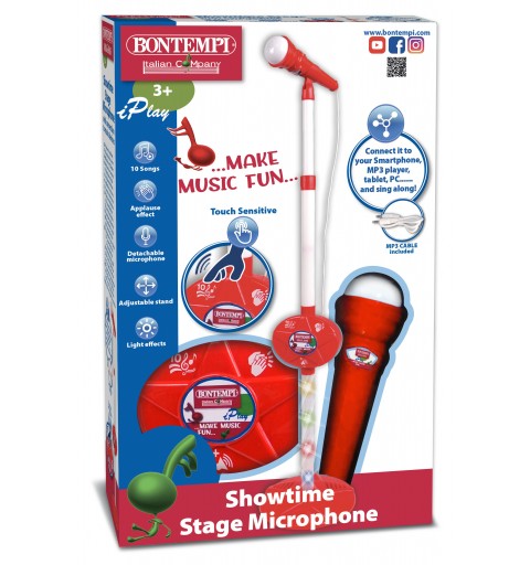 Bontempi Showtime Stage Microphone with connection to music devices