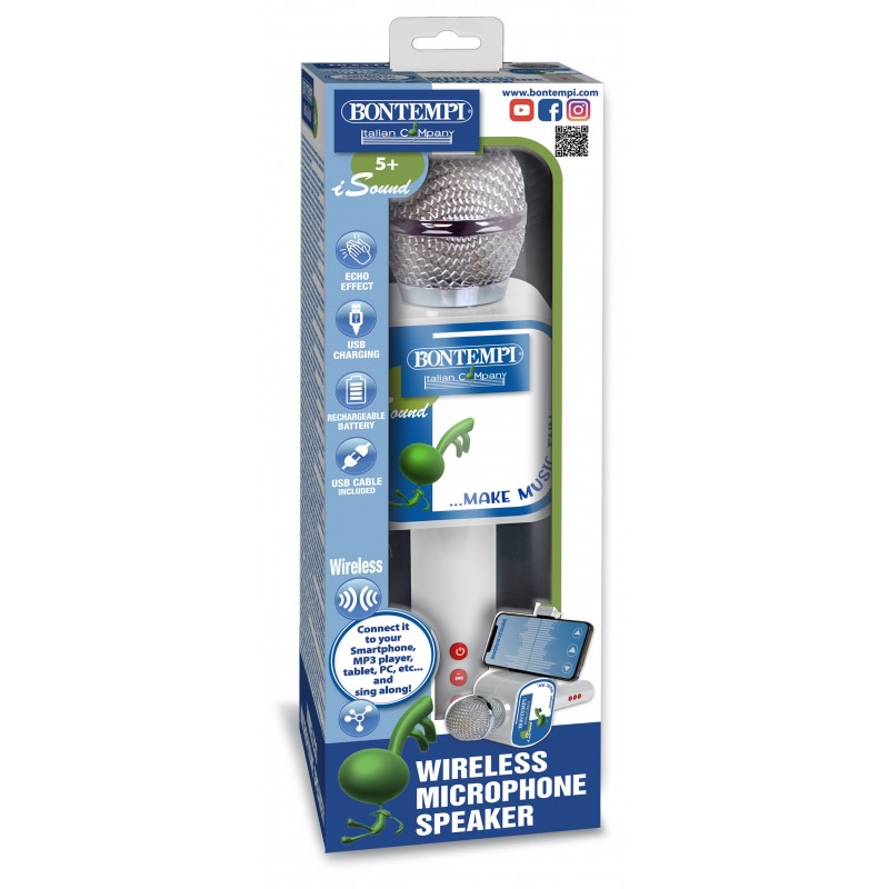 Bontempi Wireless Speaker Microphone Bontempi Wireless Speaker Microphone
