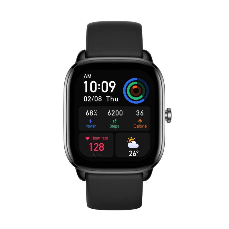 Amazfit GTS 4 mini 4,19 cm (1.65") AMOLED Nero GPS (satellitare)