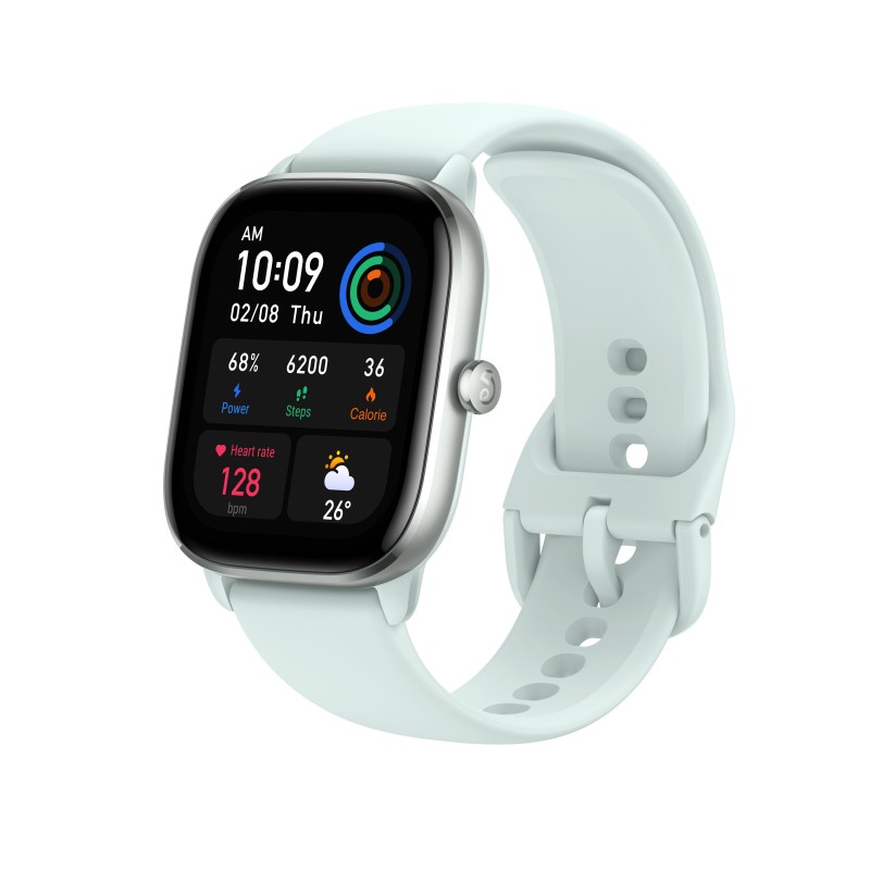 Amazfit GTS 4 mini 4,19 cm (1.65") AMOLED Bleu GPS (satellite)