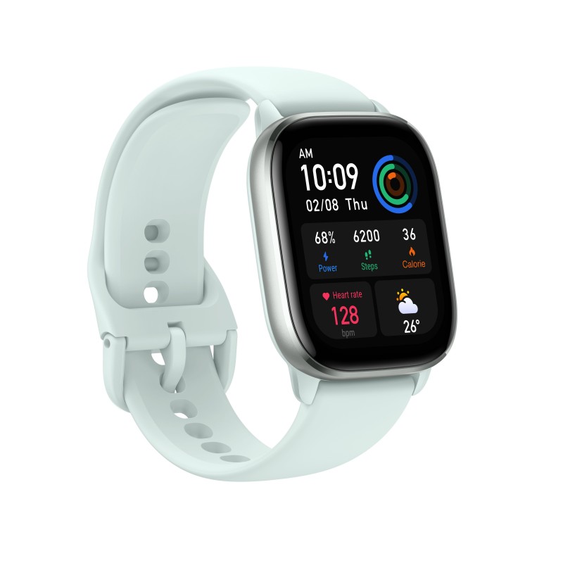 Amazfit GTS 4 mini 4,19 cm (1.65") AMOLED Bleu GPS (satellite)