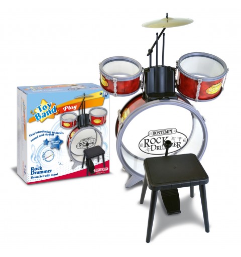 Bontempi Rock Drum Set with Stool