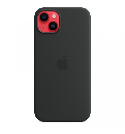 Apple Custodia MagSafe in silicone per iPhone 14 Pro - Mezzanotte