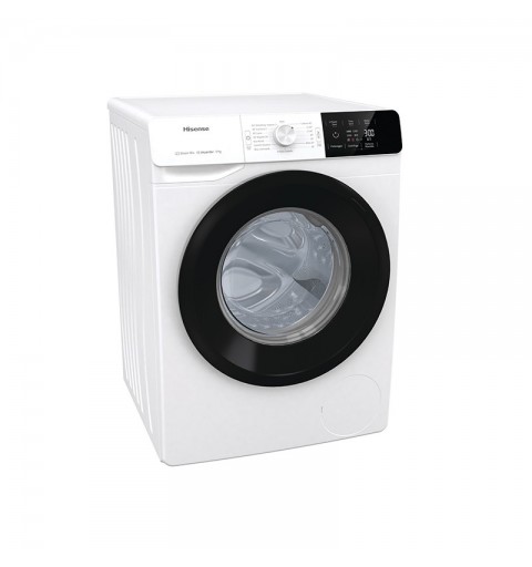 Hisense W90141GEVM lavatrice Caricamento frontale 9 kg 1400 Giri min B Nero, Bianco