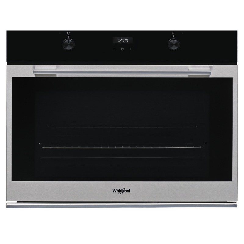 Whirlpool W7 OM75 oven 89 L 2900 W A Black, Stainless steel