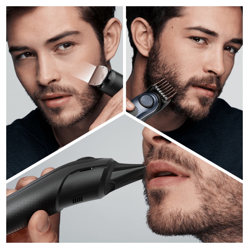 Braun BeardTrimmer 7 Regolabarba 7 BT7330, Regolabarba Uomo, Tagliacapelli, Per Viso, Capelli