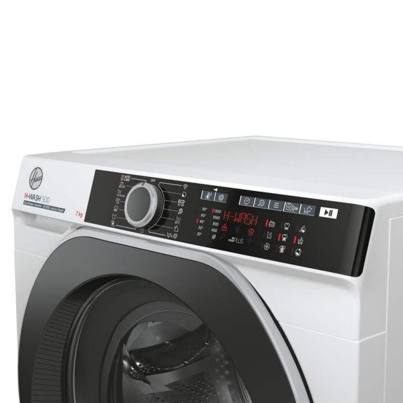 Hoover H-WASH 500 HWE4 37AMBS 1-S lavatrice Caricamento frontale 7 kg 1300 Giri min A Bianco