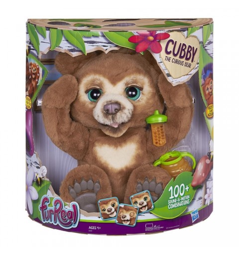 FurReal Cubby, il mio orsetto curioso (cucciolo di peluche interattivo, per bambini dai 4 anni in su)