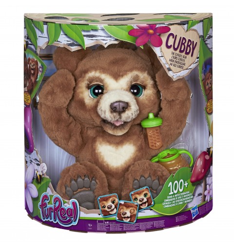 FurReal Cubby, il mio orsetto curioso (cucciolo di peluche interattivo, per bambini dai 4 anni in su)