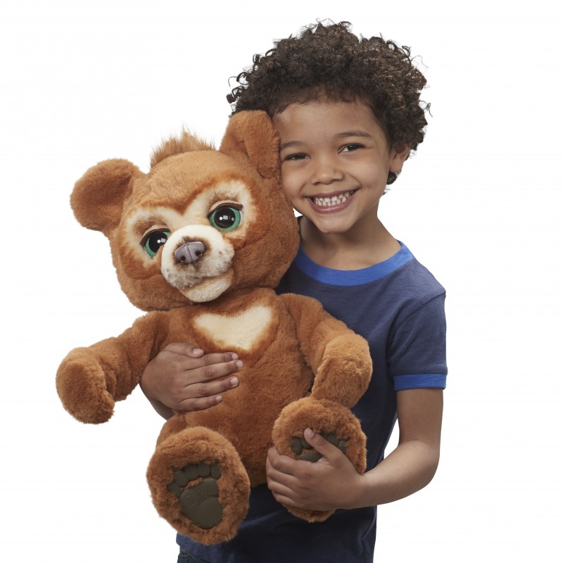 FurReal Cubby, il mio orsetto curioso (cucciolo di peluche interattivo, per bambini dai 4 anni in su)