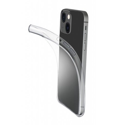 Cellularline Fine coque de protection pour téléphones portables 17 cm (6.7") Housse Transparent