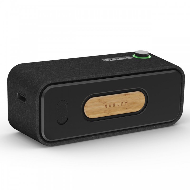 The House Of Marley EM-JA040-SB enceinte portable Enceinte portable stéréo Noir, Jaune 60 W