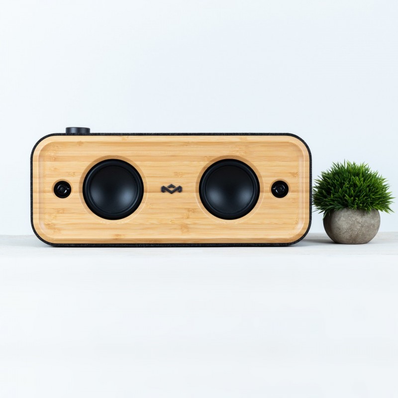 The House Of Marley EM-JA040-SB Tragbarer Lautsprecher Tragbarer Stereo-Lautsprecher Schwarz, Gelb 60 W