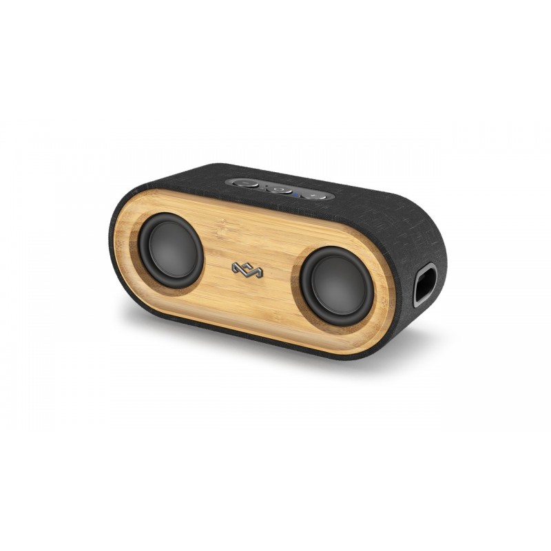 The House Of Marley EM-JA021-SB Tragbarer Lautsprecher Tragbarer Stereo-Lautsprecher Schwarz, Gelb 20 W