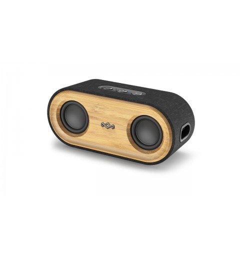 The House Of Marley EM-JA021-SB Tragbarer Lautsprecher Tragbarer Stereo-Lautsprecher Schwarz, Gelb 20 W