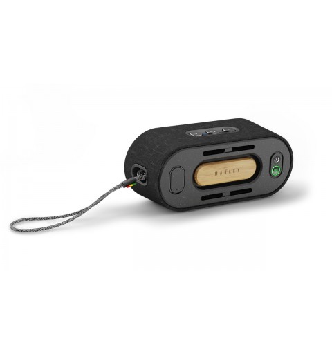 The House Of Marley EM-JA021-SB Tragbarer Lautsprecher Tragbarer Stereo-Lautsprecher Schwarz, Gelb 20 W