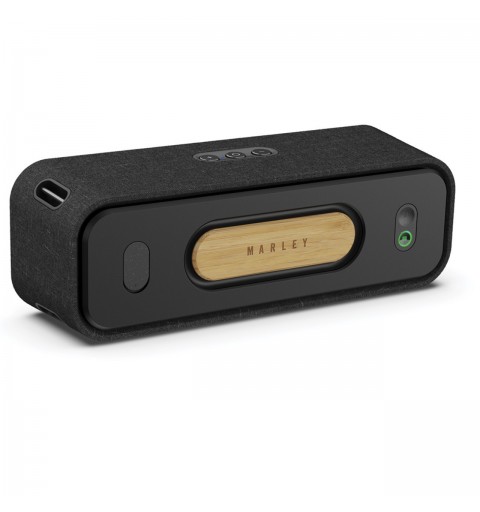 The House Of Marley EM-JA030-SB Tragbarer Lautsprecher Tragbarer Stereo-Lautsprecher Schwarz, Gelb 40 W