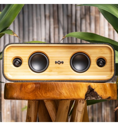 The House Of Marley EM-JA030-SB portable speaker Stereo portable speaker Black, Yellow 40 W