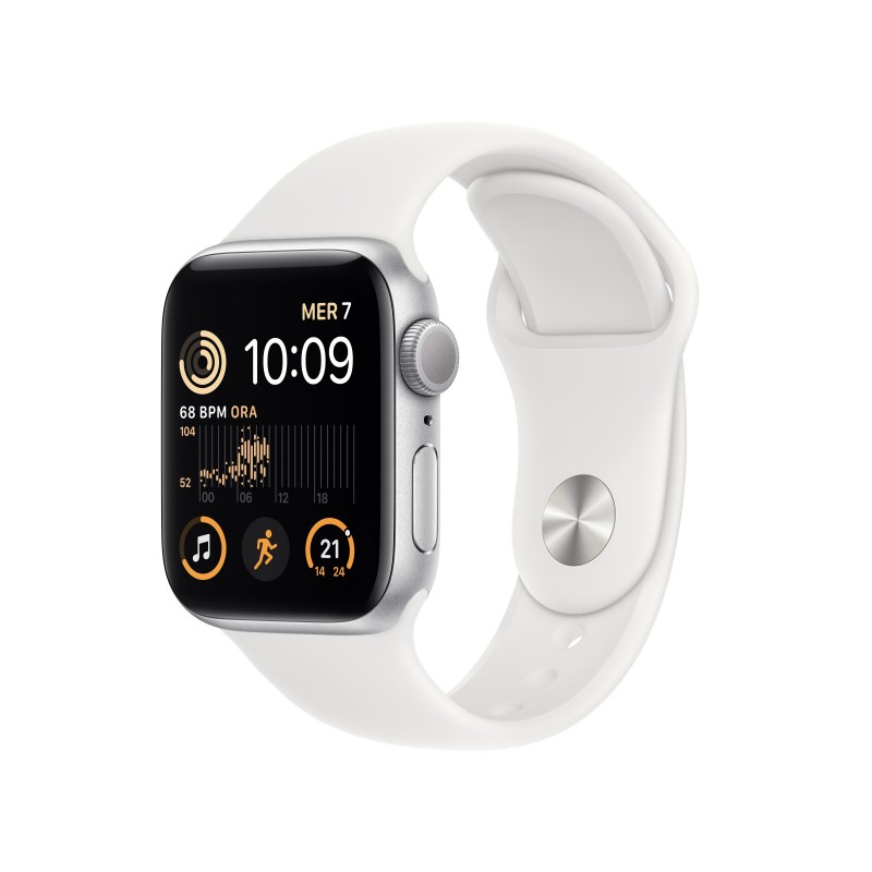 Apple Watch SE OLED 40 mm Silber GPS