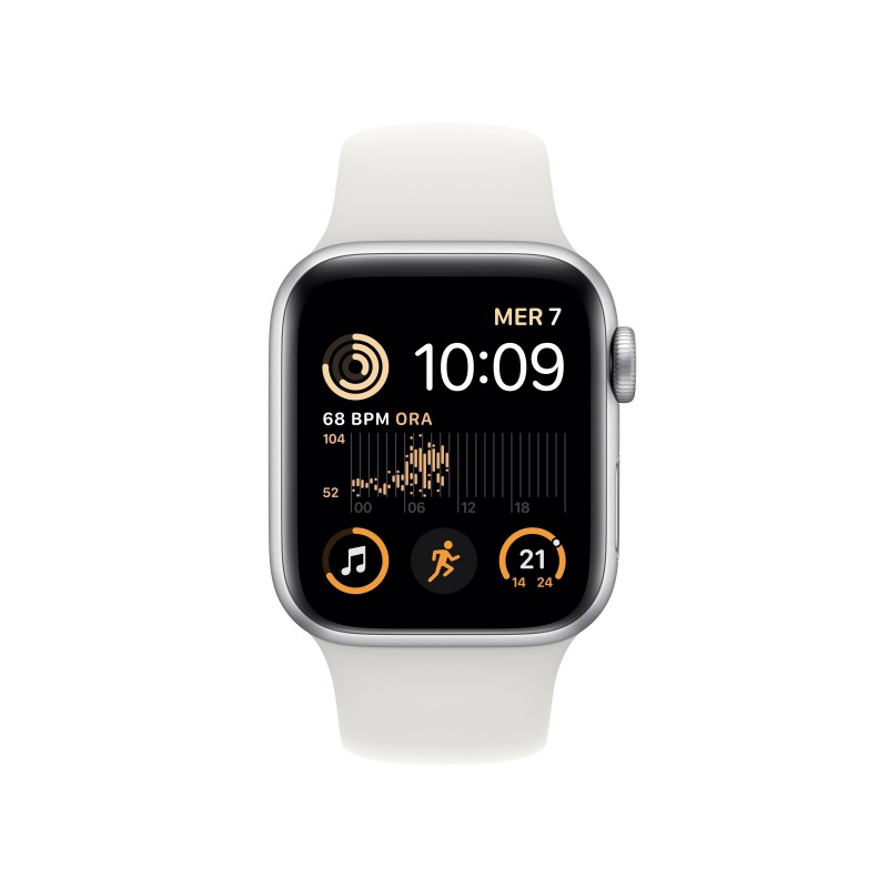 Apple Watch SE OLED 40 mm Silber GPS