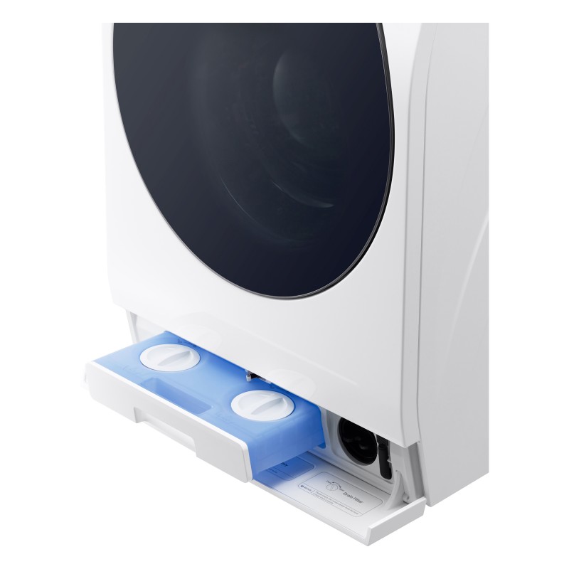 LG SIGNATURE LSWD100E machine à laver avec sèche linge Autoportante Charge avant Blanc A