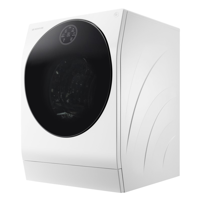 LG SIGNATURE LSWD100E machine à laver avec sèche linge Autoportante Charge avant Blanc A