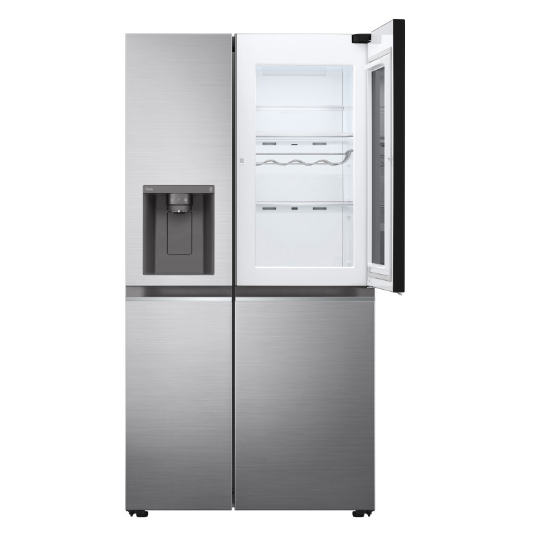 LG GSXV80PZLE Side-by-Side Kühlkombination Freistehend 635 l E Edelstahl